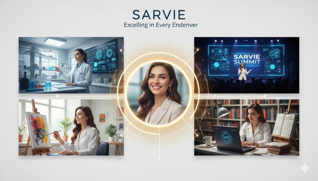 Who is Sarvie? The Full Story of Dr. Sarvie Esmaeilzadeh & Sarvie Studios Sarvie