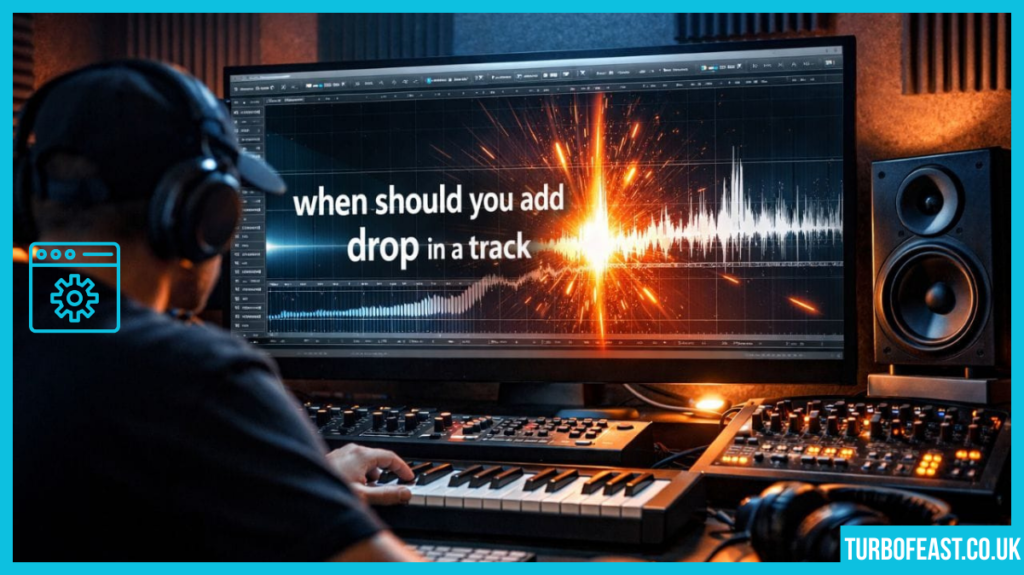 when should you add a drop in a track
