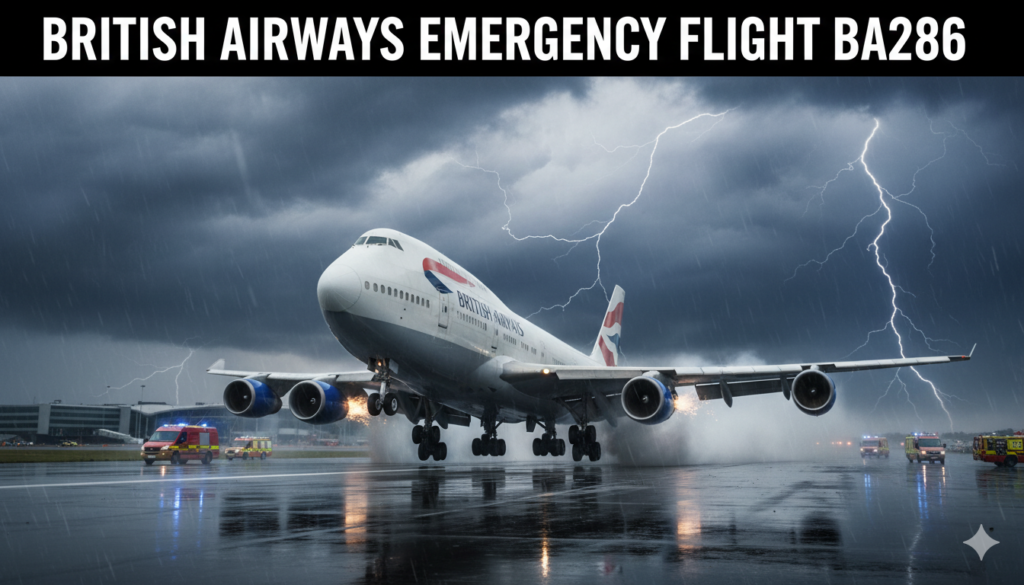 British Airways Emergency Flight BA286: Full Story and Safety Facts British Airways Emergency Flight BA286